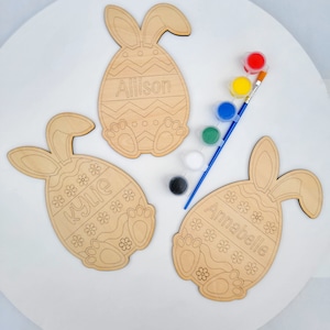 Personalized Easter Egg Paint Kit, Easter Craft, Easter DIY Activity, Basket Stuffer, Gift for Kids