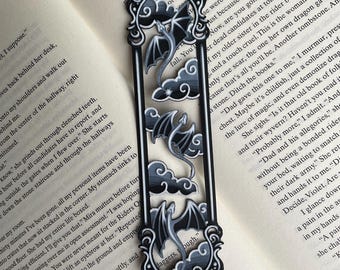 Flying Dragon Bookmark | Fantasy Monster Book Lover Accessory | Fantastic Beast Bookish Gift