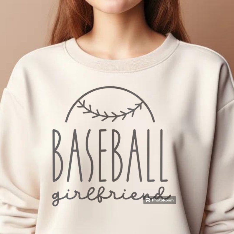 Baseball Girlfriend Sweatshirt, Baseball Girlfriend Sweater, Baseball