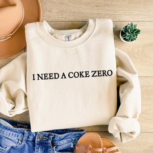 Trendy Soda Lover Shirt: Funny Graphic Print Sweater