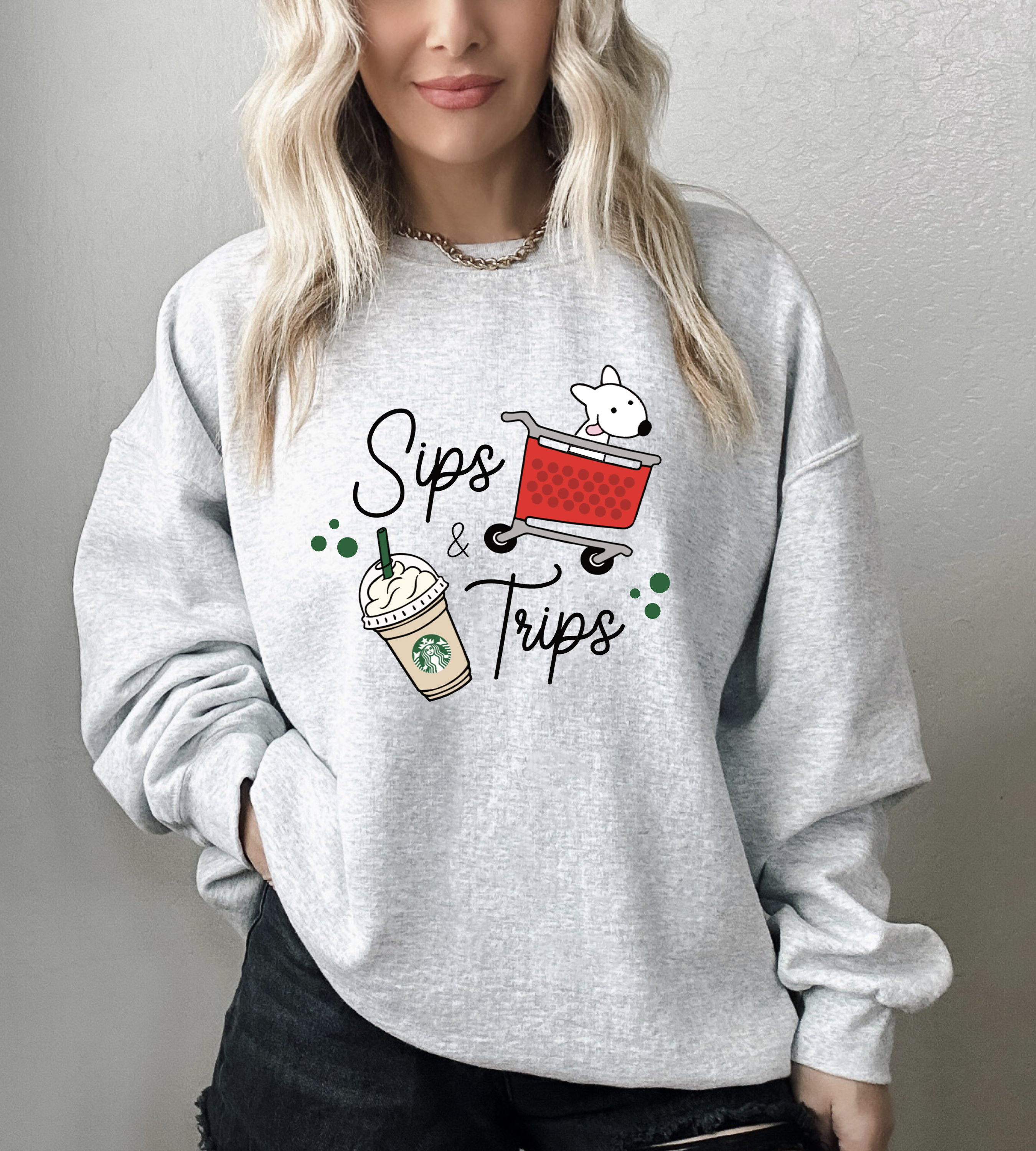 Sips & Trips Sweatshirt Sips & Trips Sweatshirt