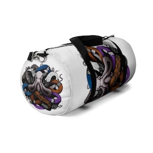 Jiu Jitsu Octopus Duffel Bag,High Quality Duffel Bag,Athlete Sport Bag,Gym Workout Bag,Modern Design Duffel Bag,Vacation Duffel Bag,Men Gift