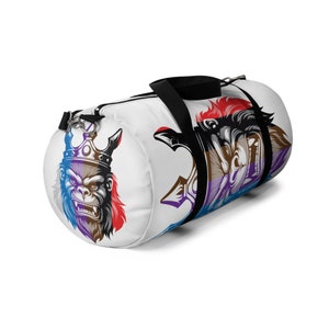 Jiu Jitsu King Ape Duffel Bag,High Quality Duffel Bag,Athlete Sport Bag,Gym Workout Bag,Modern Design Duffel Bag,Vacation Duffel Bag,Judo
