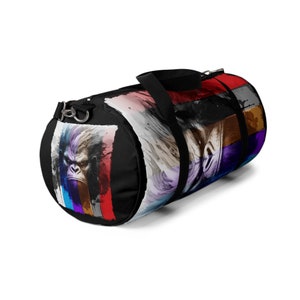 Jiu Jitsu Angry Ape Duffel Bag,High Quality Duffel Bag,Athlete Sport Bag,Gym Workout Bag,Modern Design Duffel Bag,Vacation Duffel Bag,Gift