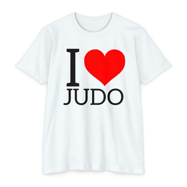 I Love Judo T-Shirt,Modern Everyday T-shirt,Athletic Judo T-shirt,Confortable Workout T-shirt,Everyday Confy T-shirt,I Love T-shirt