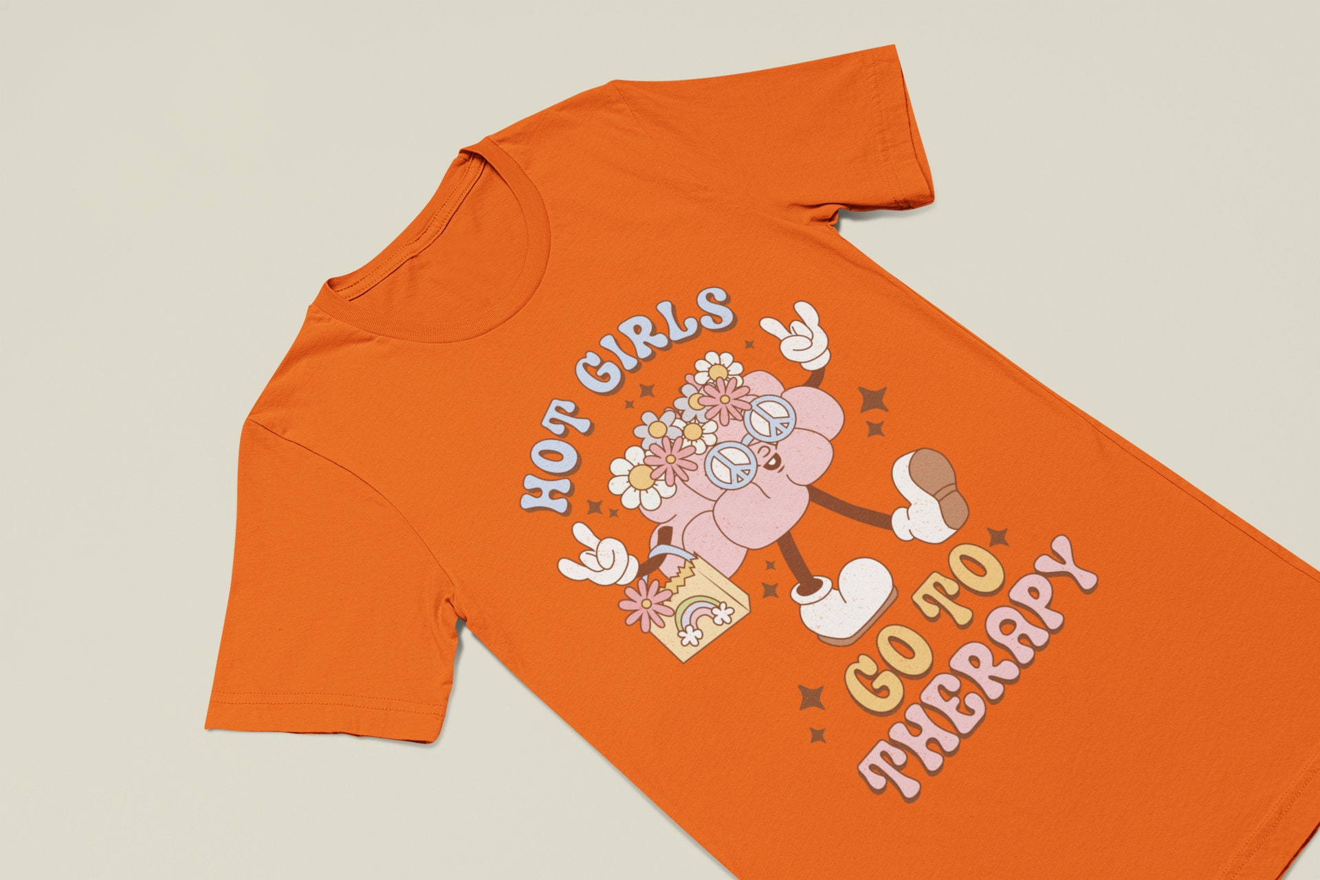 Hot Girls Go to Therapy Mental Health Sweatshirt Self Growth Crewneck ...