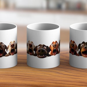 Silly Labrador Retriever Coffee Mug - Adorable Dog Coffee Cup Gift