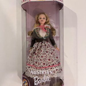 1998 BARBIE Austrian - Dolls of the World - New in Box