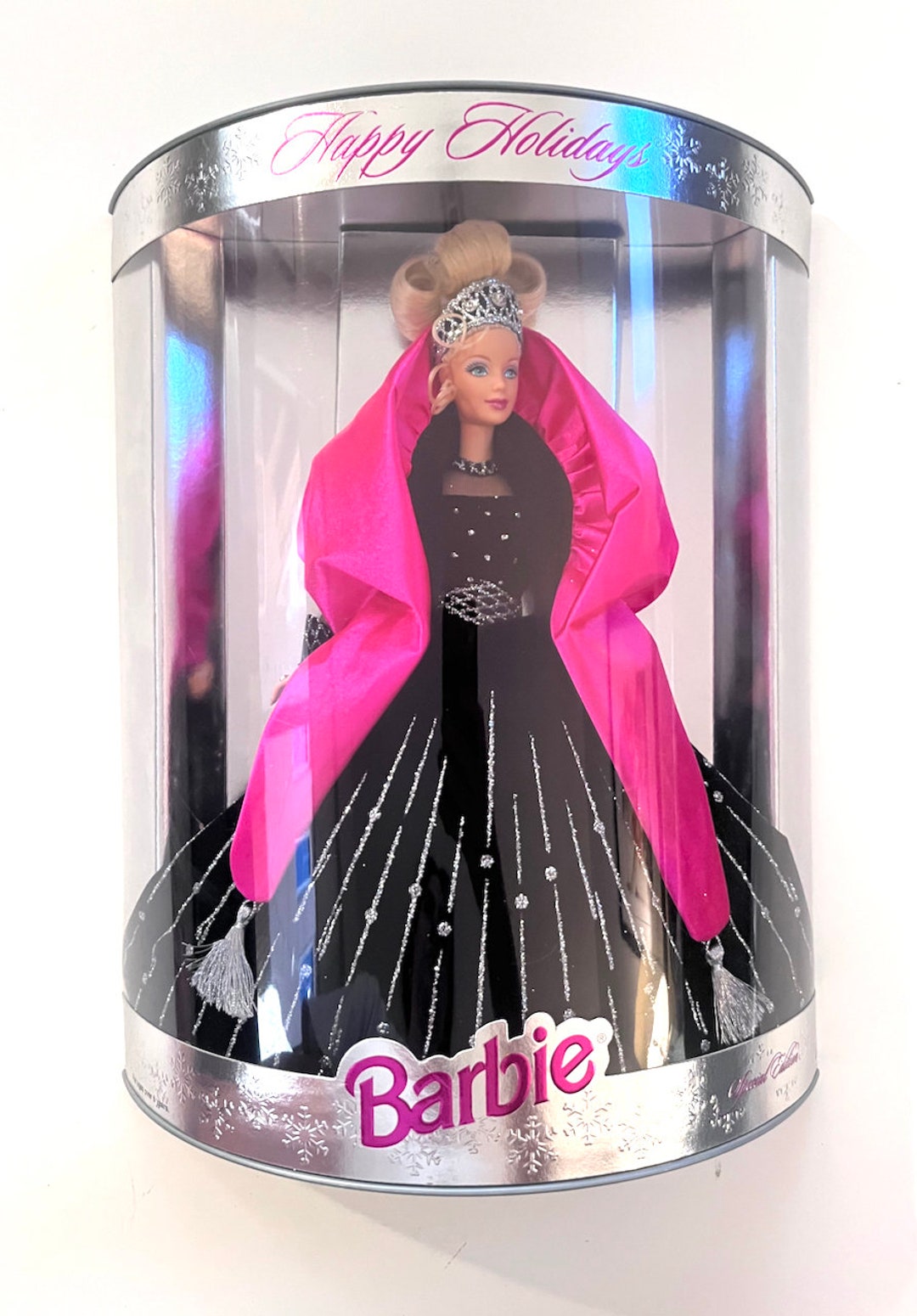 1998 Happy Holiday BARBIE Doll NIB Special Edition RARE Misprint - Etsy