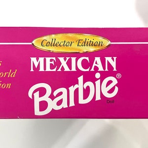 1995 Mexican BARBIE Dolls of the World Collector Edition - New in Box