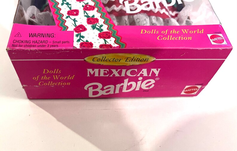 1995 Mexican BARBIE Dolls of the World Collector Edition New in Box - Etsy
