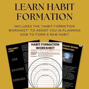 E-book Habit Tracker: Domine a definição de metas, atenção plena e crescimento pessoal para o sucesso a longo prazo