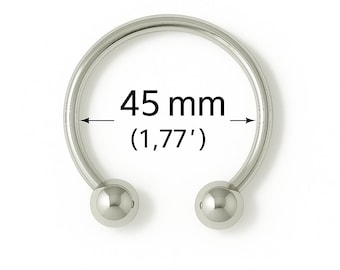 Anillos abiertos de plata de 50 mm/1,96 pulgadas, aros de metal para trajes de baño, lencería y sujetadores, accesorios de ropa, proyectos de costura y manualidades.