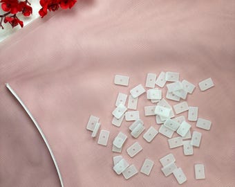 シリコンボーンチップ - コルセット製作用の保護エンドキャップ、コルセットボーンキャップ - ボーン用の耐久性と柔軟性のあるエンド、ボーンに不可欠