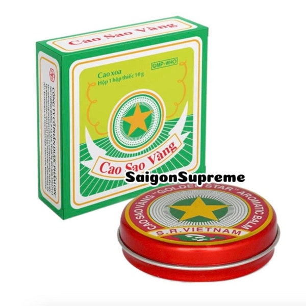Cao Sao Vang "Golden Star" Aromatic Balm 10 gram