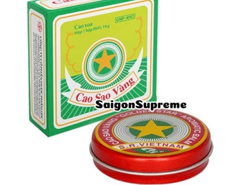 Cao Sao Vang "Golden Star" Aromatic Balm 10 gram