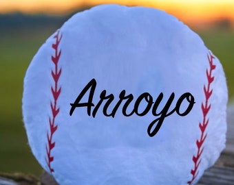 Personalized Baseball Pillow - Perfect Gift for Baseball Lovers!
