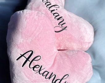 Personalized Heart-Shaped Pillow - A Touch of Love and Comfort