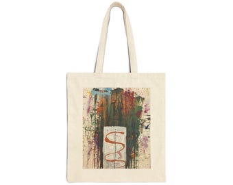 Torba typu tote Jackson Pollack spotyka Einsteina