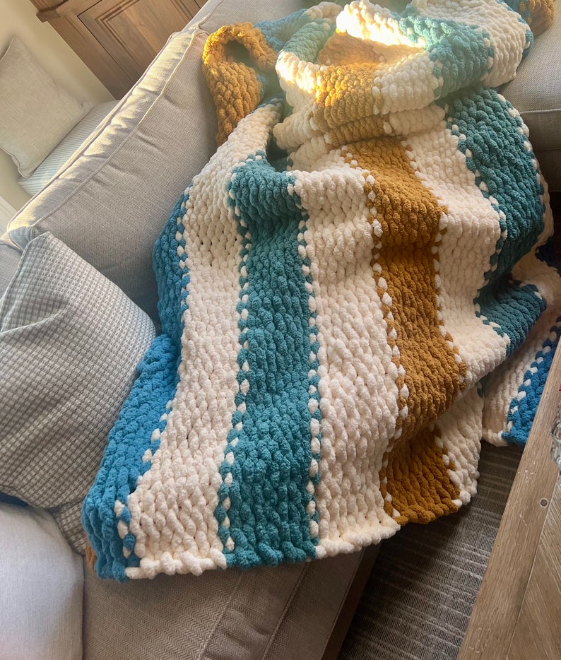 Custom Chunky Blanket Etsy