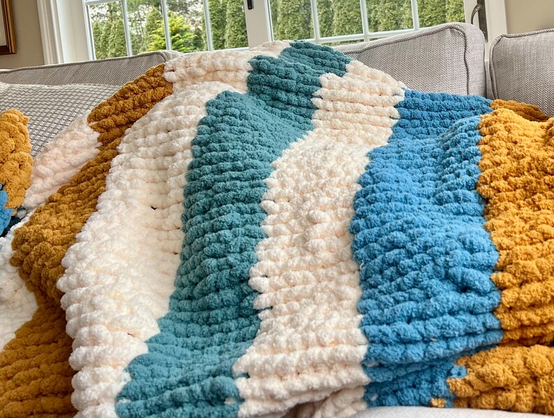 Custom Chunky Blanket Etsy