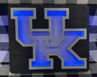 University of Kentucky UK LED Wall Hung Sign