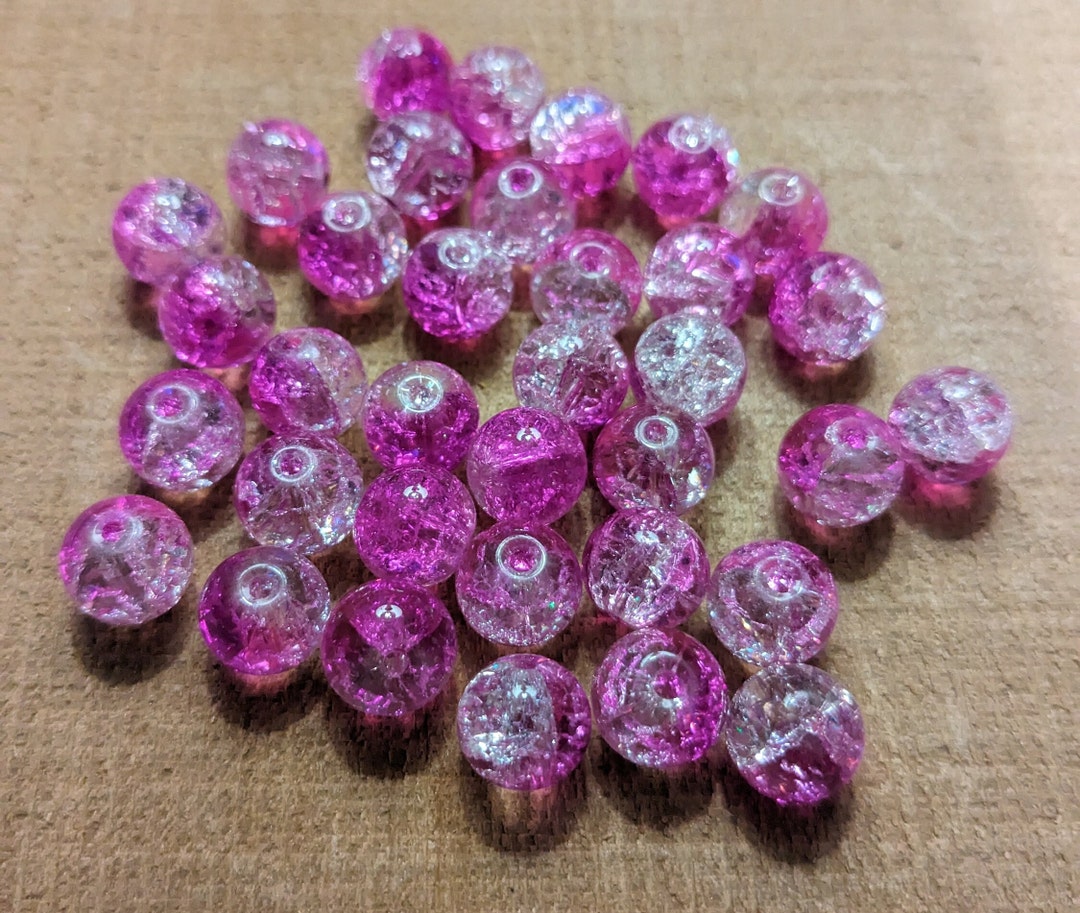Glow In The Dark Fishing Beads! 8mm Salmon & Trout Steelhead Eggs - 20 Pack Sinking Glass Roe