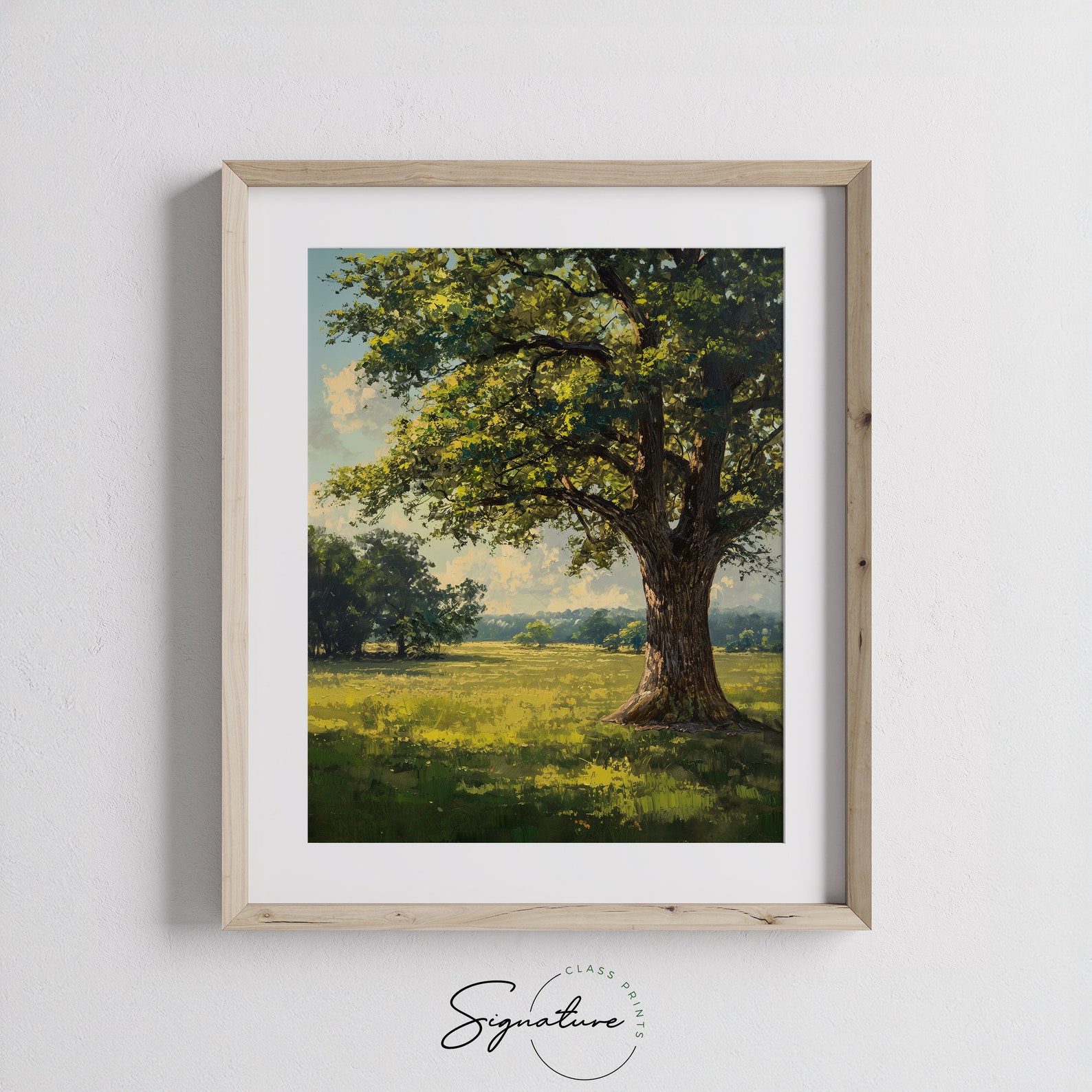 printable-solitary-oak-tree-painting-majestic-tree-in-green-meadow