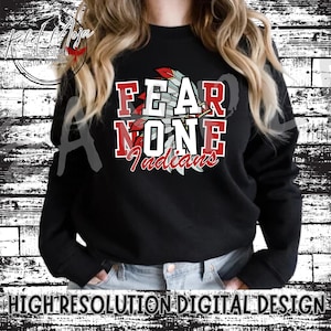 Indians Fear None Mascot PNG Bundle (Digital Download)