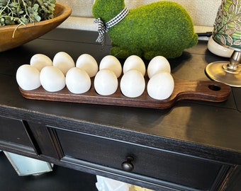 Peruvian Walnut Fresh Egg Tray Flight Charcuterie Board