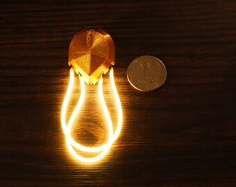 Halo LED Earrings: Aura #7