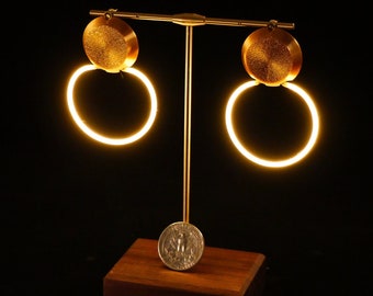 Halo LED Earrings: Aura #2