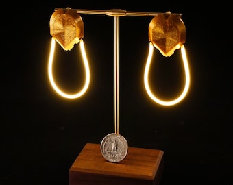 Halo LED Earrings: Aura #4