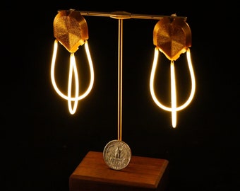Halo LED Earrings: Aura #5