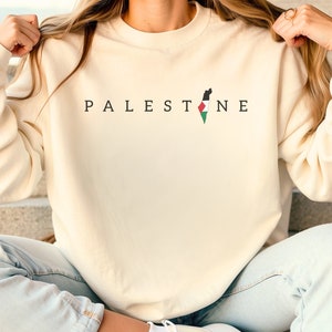 Free Palestine Gaza Sweatshirt, palästinensischer Hoodie, Aktivist Sweat, Gleichheits Hoodie, palästinensisches Sweatshirt, palästinensisches Sweatshirt