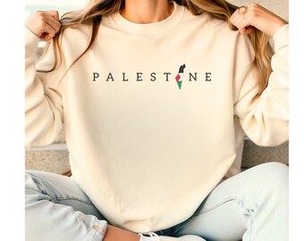 Free Palestine Gaza Sweatshirt, Palestine Hoodie, Activist Sweat, Equality Hoodie, Human Rights Sweater, Protest Sweatshirt, Palestine