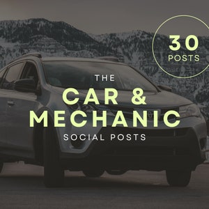 Mechanic Instagram Post Templates, Auto Repair Shop Instagram, Car Mechanic Instagram Post, Automotive Shop Marketing, Car Repair Instagram