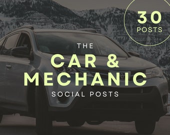 Mechanic Instagram Post Templates, Auto Repair Shop Instagram, Car Mechanic Instagram Post, Automotive Shop Marketing, Car Repair Instagram