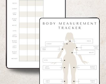 Happy Planner Weight Loss & Fitness Tracker Digital | Calorie Tracker | Meal Planner | Habit Tracker | Digital Workout Planner Water Tracker