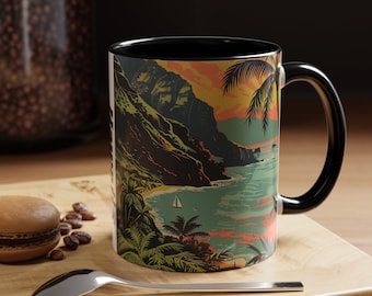 Hawaii Gift For Her, Surfing Mug, coffee mug, Hawaii gifts, Hawaii Gift for Him, Hawaii Moving Gift, Hawaii Souvenir, Beach Mug