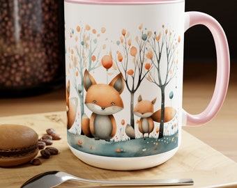 Easter Coffee Mug, Mug, Easter, Gift for Her, Gift, Easter Mug, Bunny Mug, Spring Mug, Nature Mug, Cute Easter Mug, Easter Gift Idea