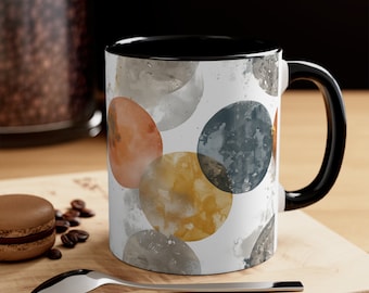 Abstract Pastel Mug, Gift for Her, Gift, Mug, Watercolor Pattern Mug, Everyday Mug