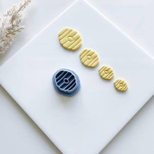 Bee Hive Clay Cutters, Cute Spring Cutters