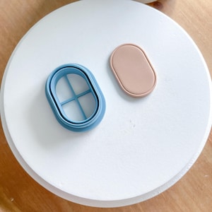 Framed Oval, Embossed Oval, Elegant Clay Cutters, Boho Shapes, Clay Cutters, Fall Clay Cutters, Unique