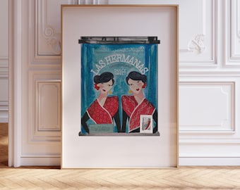 Paprika Watercolor Painting: Spanish Food Kitchen Art (Multiple Size & Finish Options)