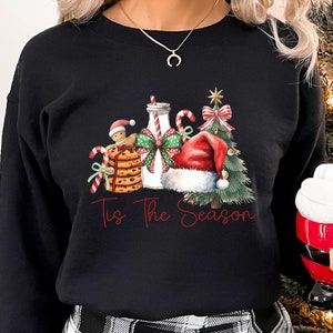 Tis The Season Sweatshirt, Christmas Tis The Season Sweatshirt, Merry Christmas Shirt, Christmas Sweatshirt, Cute Winter Hoodie