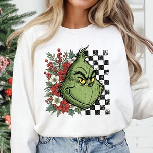 Whoville Grinch Christmas Shirt, Festive Grinch and Max Holiday Tee, Cindy Lou Who Grinch Christmas Gift, Mount Crumpit Grinchmas Sweatshirt