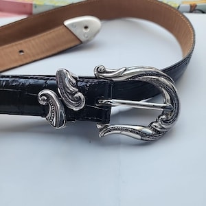 Vintage Crocodile Belt Women - Etsy display picture 1