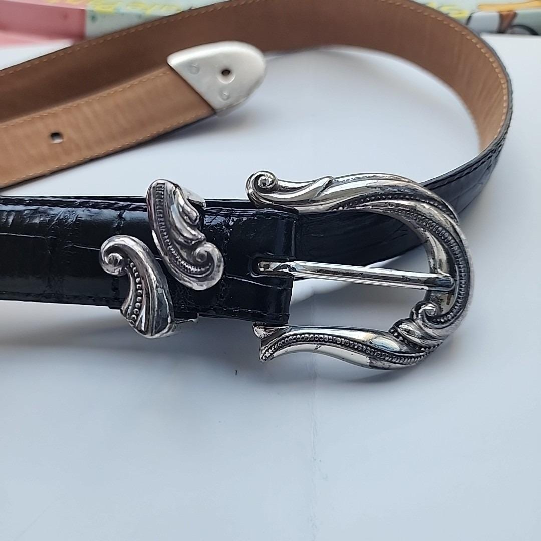 Vintage Crocodile Belt Women - Etsy display picture 1