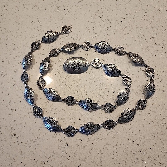 Best All Silver Vintage Native American Navajo Oscar Alexius Sterling Silver Wide Bracelet Best All Silver Vintage Native American Navajo Oscar Alexius Sterling Silver Wide Bracelet